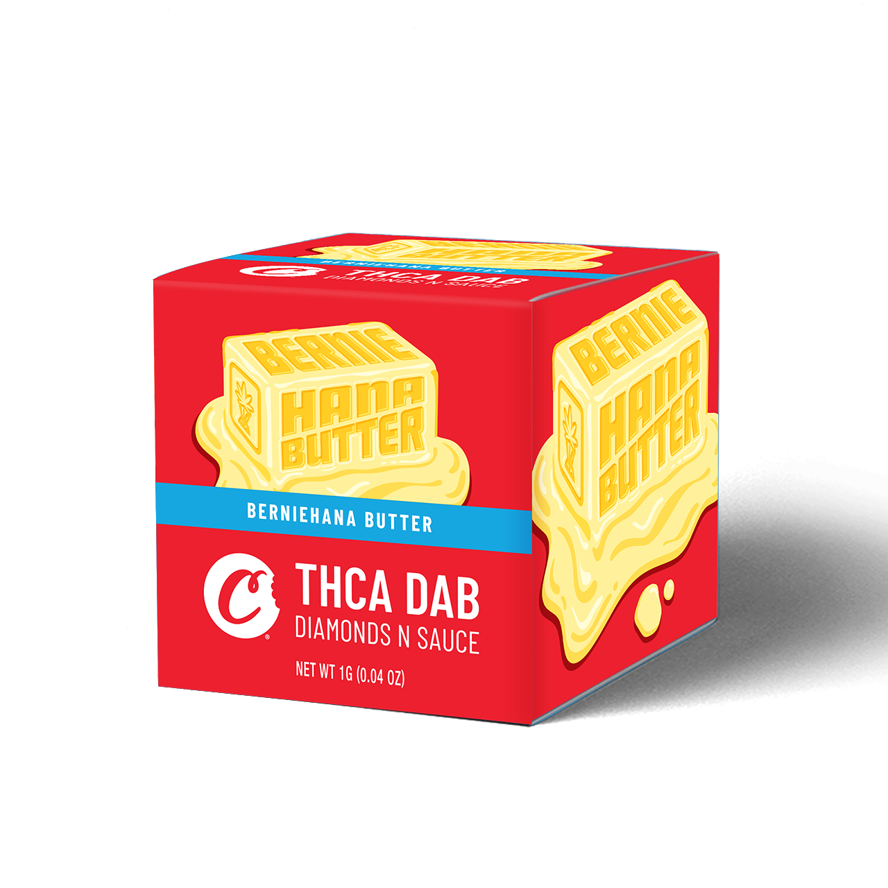 Berniehana Butter - 1g Dab Sauce 10ct Pop Box