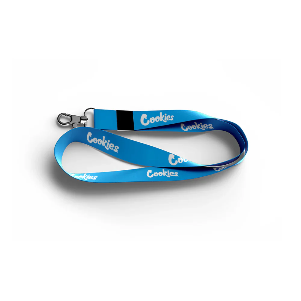 Cookies - Sublimation Lanyard - Blue