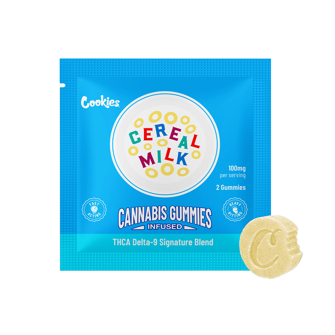 Cereal Milk 100mg Infused Gummies Pop Box