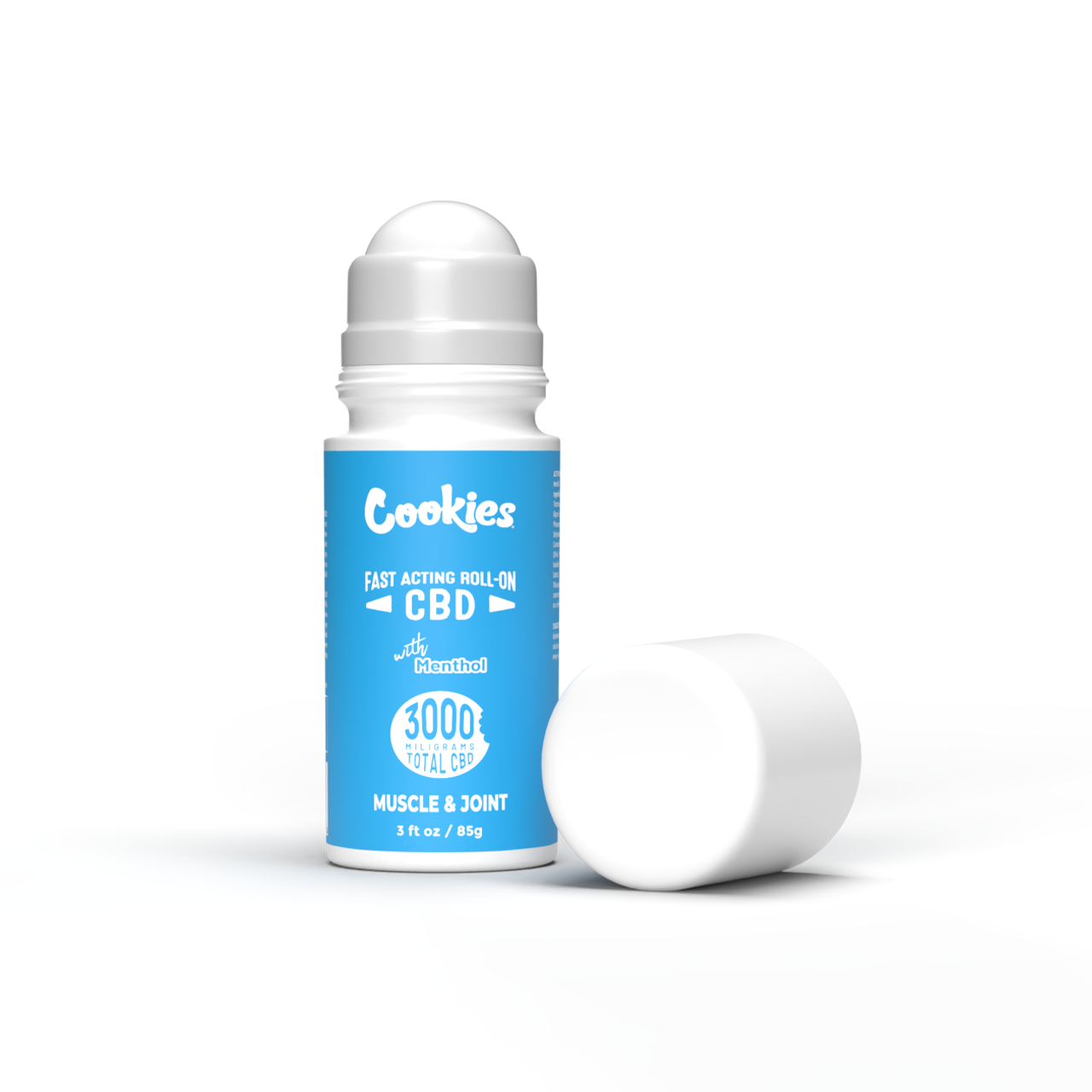 Cookies - CBD 2oz Roll-On Cream w/ Menthol 3000mg