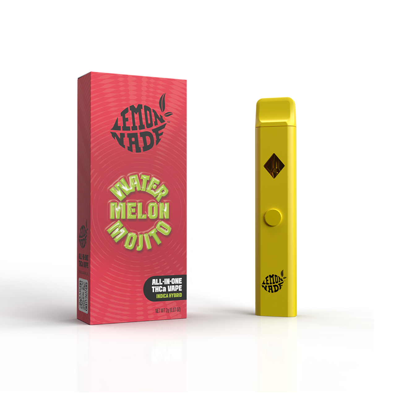 LemonNade - THCA Blend Disposable 2ml - Watermelon Mojito