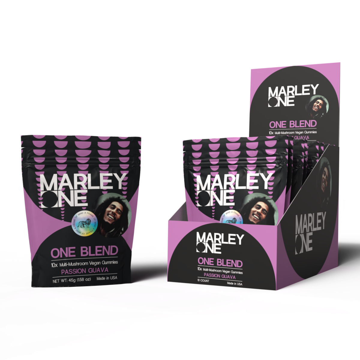 One Blend Gummy 6mg 10ct Bag - Passion Guava - 10ct Pop Box