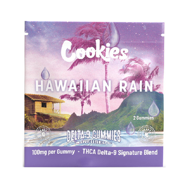 Delta 9 - Hawaiian Rain 100mg Infused Gummy Pop Box