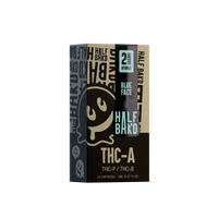 Half Bak'd | Blue Face | 2G THC Blend Vape Cartridge | Hybrid