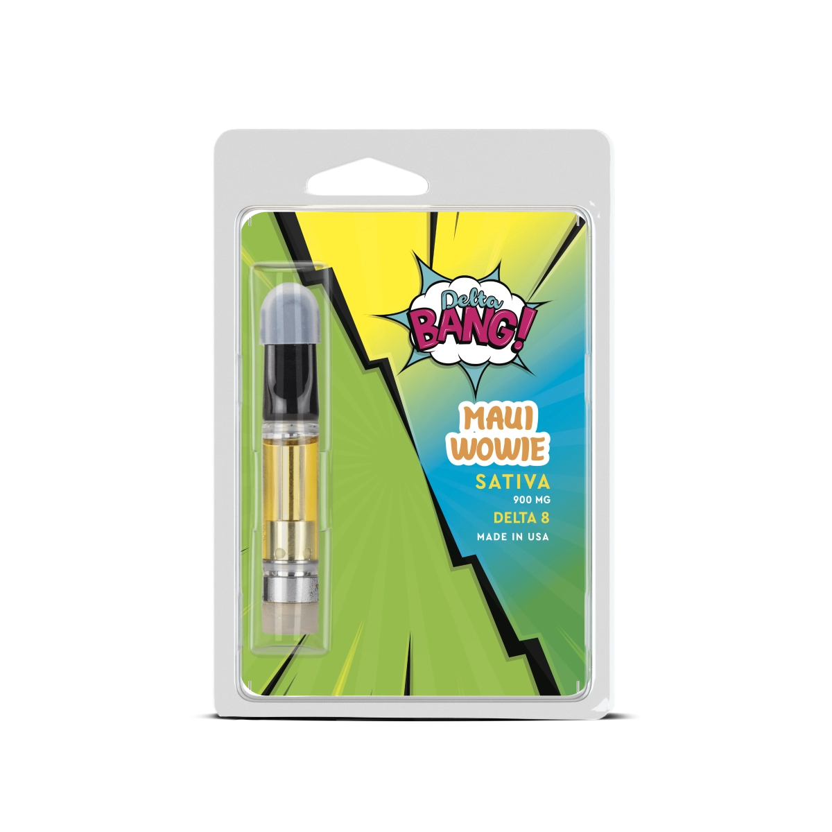 Delta Bang - Delta 8 Disposable - Sativa - Maui Wowie - 1ml Blister