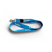 Cookies | Blue Sublimation Lanyard