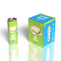 Cookies | Margarita Bar | 10mg 4 Pack Delta 9/ THC Blend Mocktail Can | Hybrid