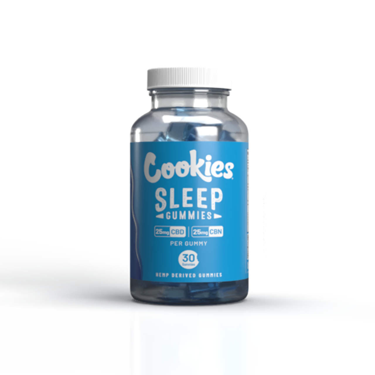 Cookies - CBD/CBN Gummy C-Shape 25mg/25mg - Huckleberry Gelato 30ct Jar
