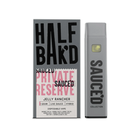 Half Bak'd | Jelly Rancher | 1G THC Blend Live Resin Disposable Vape | Hybrid