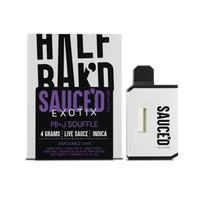 Half Bak'd | PB & J Souffle | 4G THC Blend Disposable Vape | Indica
