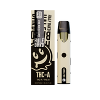 Half Bak'd | Super Silver Haze | 3G THC Blend Disposable Vape | Sativa