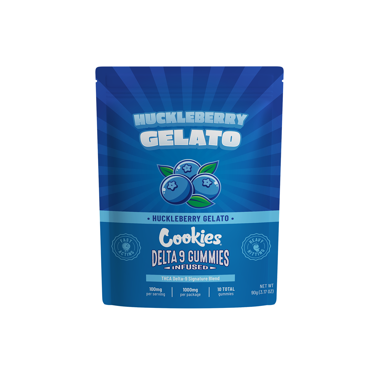 Cookies - THCA/Delta 9 Special Blend Infused Gummy Huckleberry Gelato