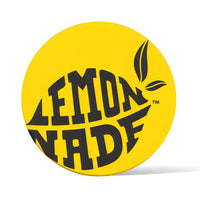 LemonNade | Black Logo | Yellow Drink Coaster