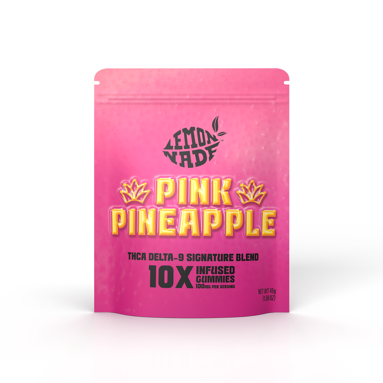LemonNade - THCA Delta 9 Blend Gummies - Pink Pineapple