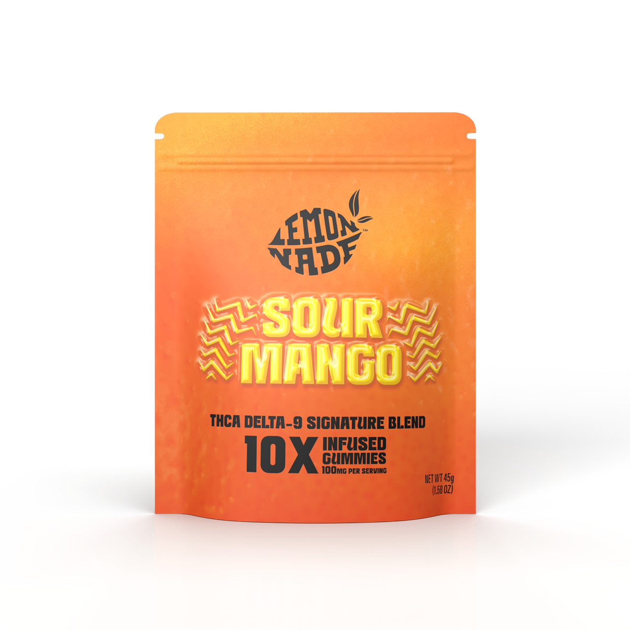 LemonNade - THCA Delta 9 Blend Gummies - Sour Mango