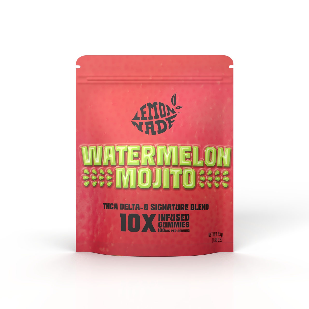 LemonNade - THCA Delta 9 Blend Gummies - Watermelon Mojito