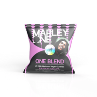 Marley One | Passion Guava | 6mg 2ct Bag One THC Blend Multi Mushroom Gummies | Hybrid
