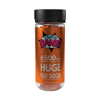 Delta Bang | Mango | 20ct Jar 6500mg D8/D9/THCP THC Blend Gummies | Hybrid