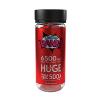 Delta Bang | Strawberry | 20ct Jar 6500mg D8/D9/THCP THC Blend Gummies | Hybrid