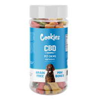 Cookies | Baked Bones | 16oz 200mg Soft Chew CBD Pet Treat | Hybrid