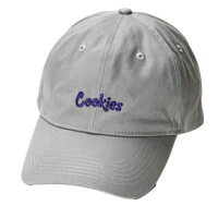Cookies | Grey/Navy | Original Mint Cotton Canvas Embroidered Dad Hat