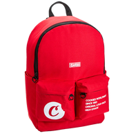 Cookies | Red | Orion Canvas Nylon Backpack w/ Rubber Logo "Smell Proof"