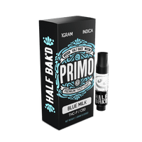 Half Bak'd | Blue Milk | 1G THCP Indica Vape Cartridge | Indica