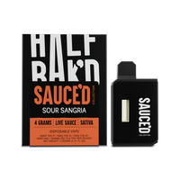 Half Bak'd | Sour Sangria | 4G THCA Disposable Vape | Sativa