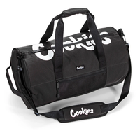 Cookies | Black | Summit Ripstop Nylon Duffel Bag w/ Oversized Logo "Smell Proof"