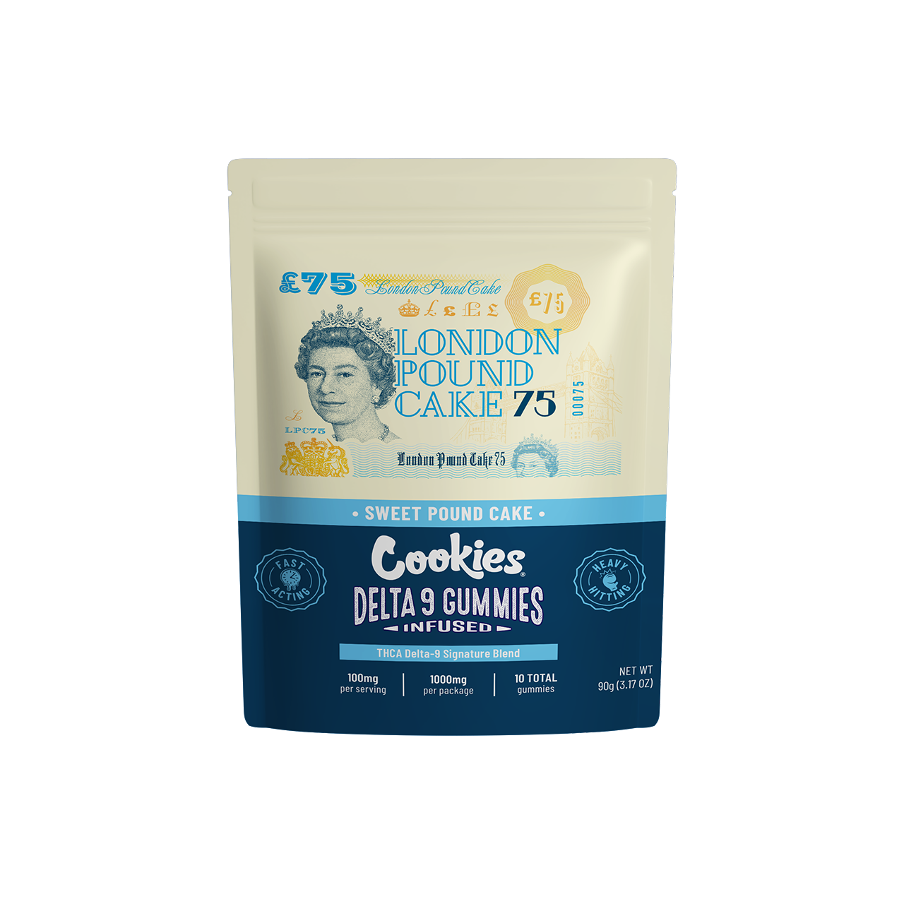 Cookies - THCA Delta 9 Special Blend Infused Gummy London Pound Cake