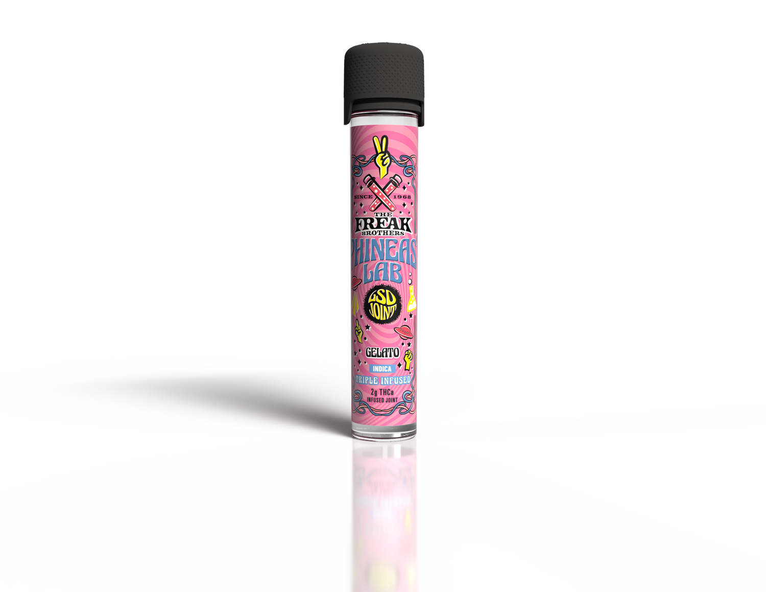 Freak Brothers - THCA LSD Triple Infused Pre-Roll 2.5g - Gelato
