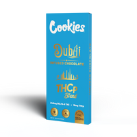 Cookies | Dubai | 250mg THC Blend Infused Chocolate Bar | Hybrid