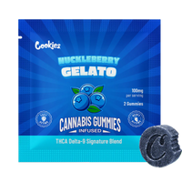 Cookies | Huckleberry Gelato | Delta 9/ THC Blend Special Infused Gummies | Hybrid