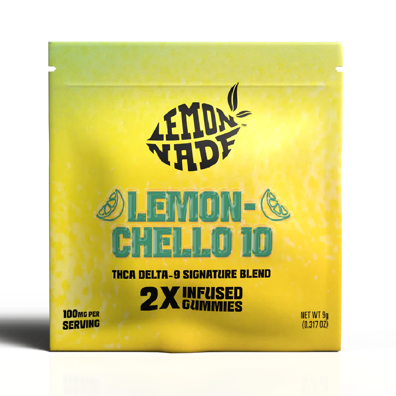 LemonNade - THCA Delta 9 Blend Gummies - Lemonchello 10