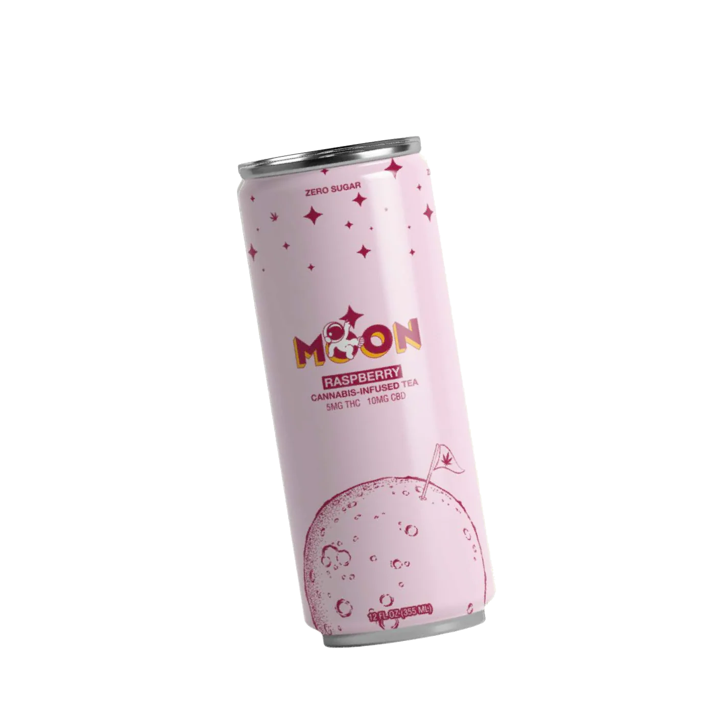 Moon - D9/CBD Infused Beverage 5mg/10mg - Raspberry Tea