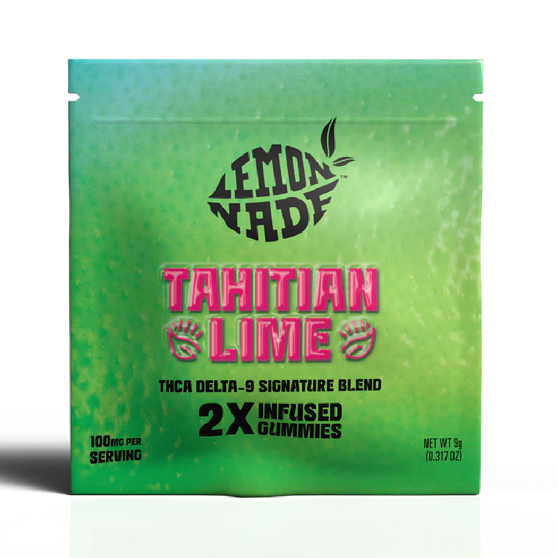 LemonNade - THCA Delta 9 Blend Gummies - Tahitian Lime