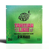 LemonNade | Tahitian Lime | 100mg THC Blend Delta 9 Infused cannabis edible Gummies | Hybrid