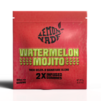 Lemonnade | Watermelon Mojito | Delta 9 THC Blend cannabis edible Gummies | Hybrid